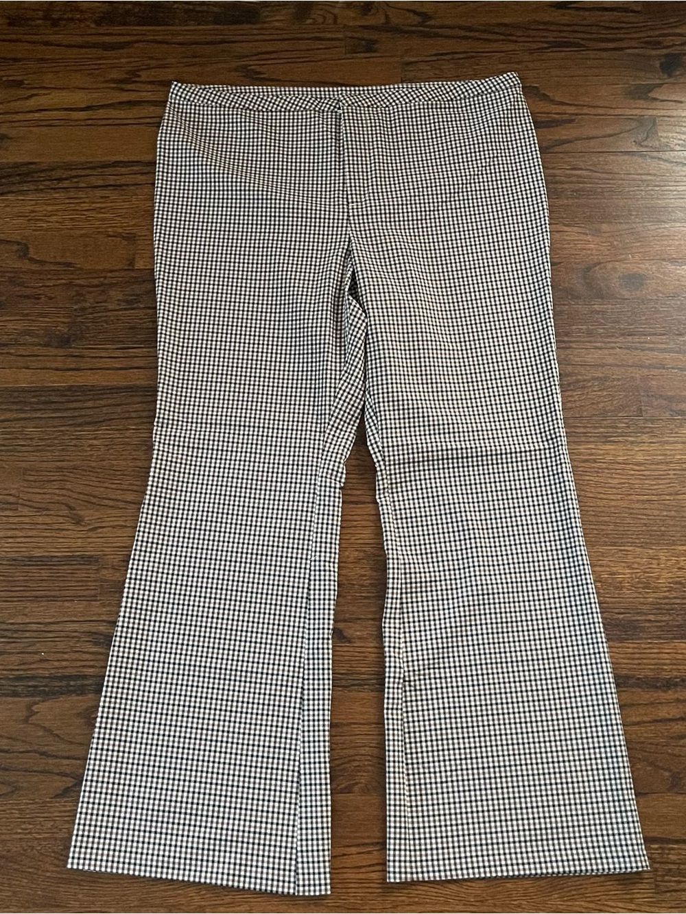 H&M Women’s Checkered Flare Pants